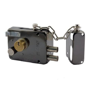 Замок накладной НОРА-М 12 ст. медь