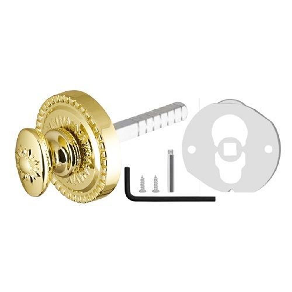 Ручка поворотная ARMADILLO BKW8/CL GP золото /34939/