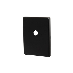 Декоративная накладка под шток FUARO ESC 486-O RL BL-24 черный /42783/ (1 шт)