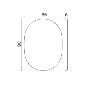 Накладка под цилиндр БОРДЕР Н17-024.У2 нержавейка