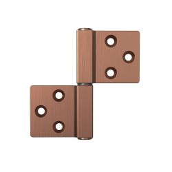 Петля универсальная флажковая ARMADILLO IN3800US-AC медь /61825/