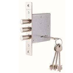 Замок врезной доп. сувальдный 07 RIGGER