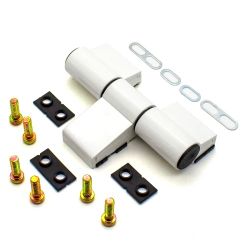 Петля дверная с подшипником WDP 50703А 3-секц. белая (1 шт)