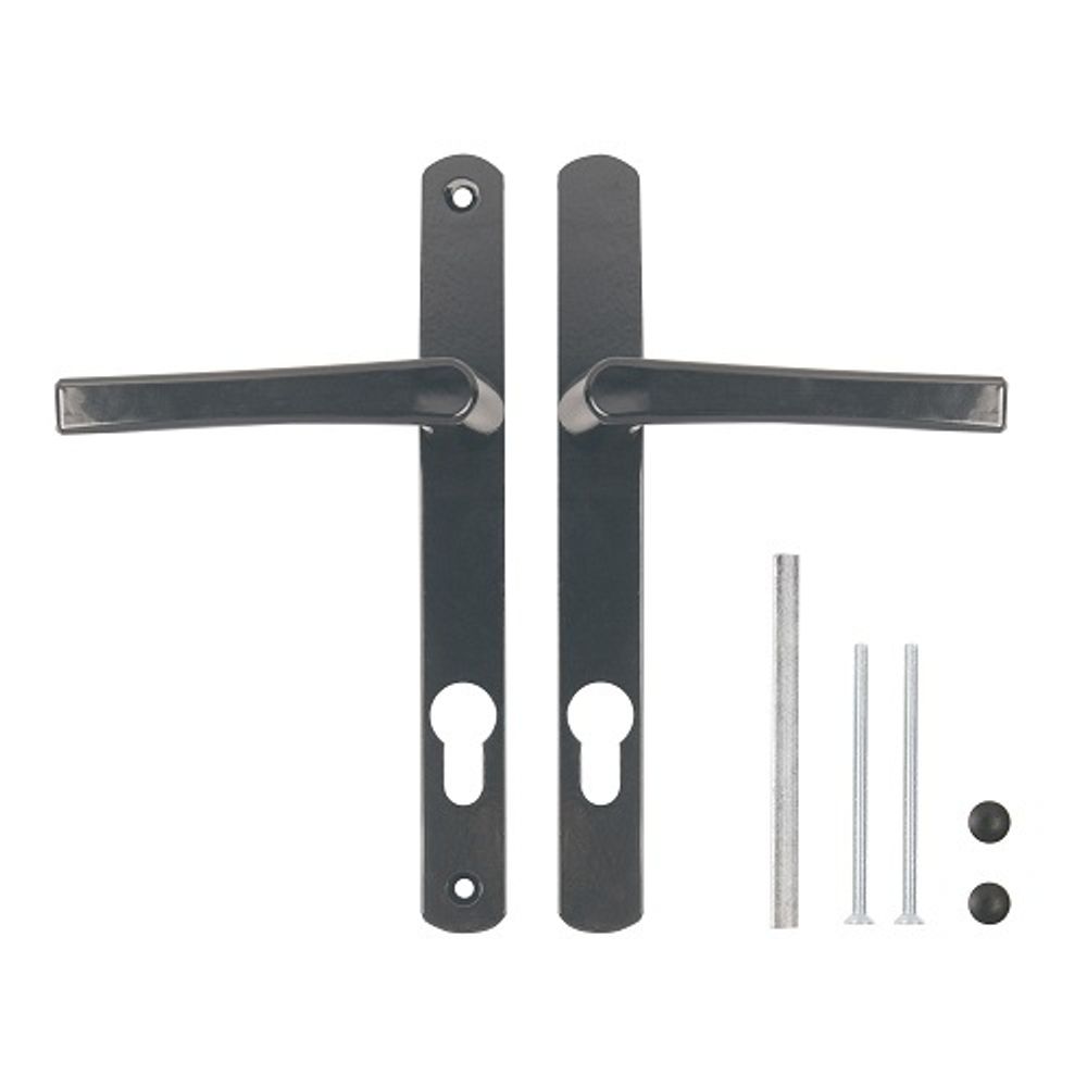 Ручка на планке PUNTO HANDLE.85.25.67-75 RAL 7016 антрацит /60793/