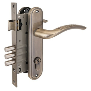 Замок врезной АЛЛЮР 132/3 AB ст.бронза