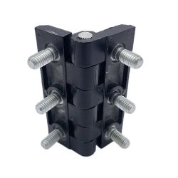 Петля листовая 900 М8 черная