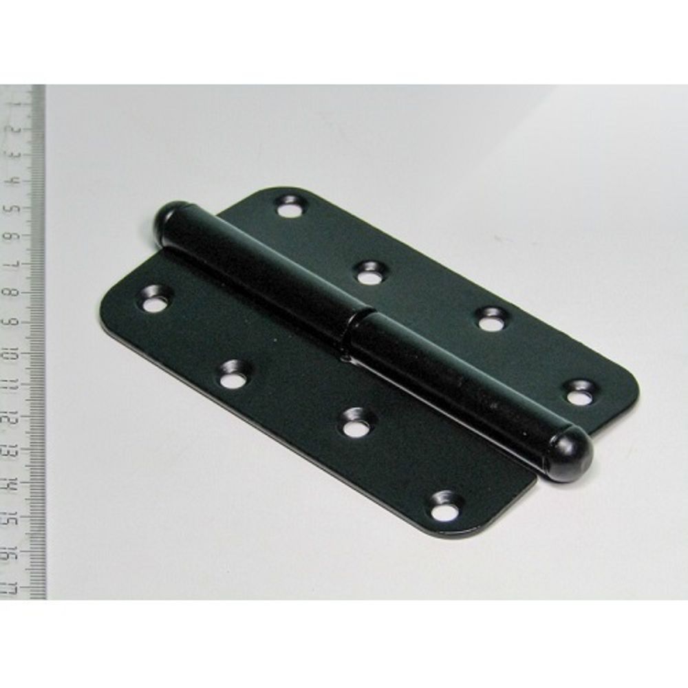 Петля накладная НОЭЗ ПН1-110-Л черный матовый