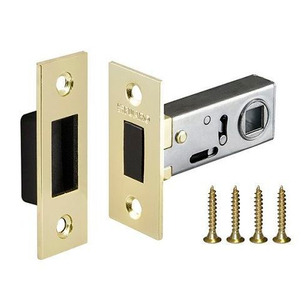 Защелка врезная магнитная FUARO M12-50-25 GP золото /33663/