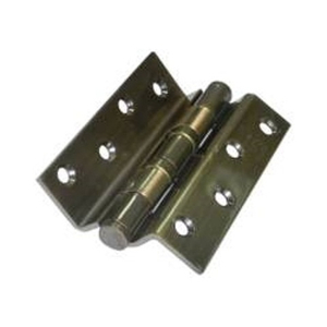 Петля дверная универсальная МЕДИО CRANK HINGE 4x3x2,5-2bb п/г AB бронза (1 шт)