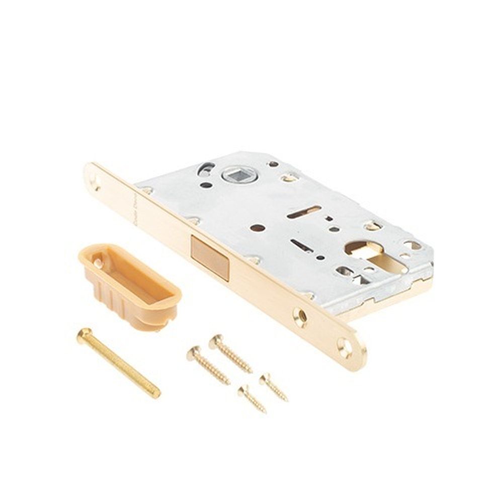 Замок врезной магнитный Code Deco 5300-MC-GMS сатин.золото