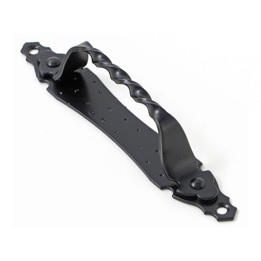 Ручка-скоба НОЭЗ РС80-SL черный матовый "Декор 1"