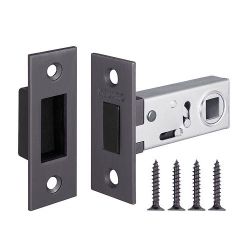 Защелка врезная магнитная FUARO M12-50-25 GR графит /37507/