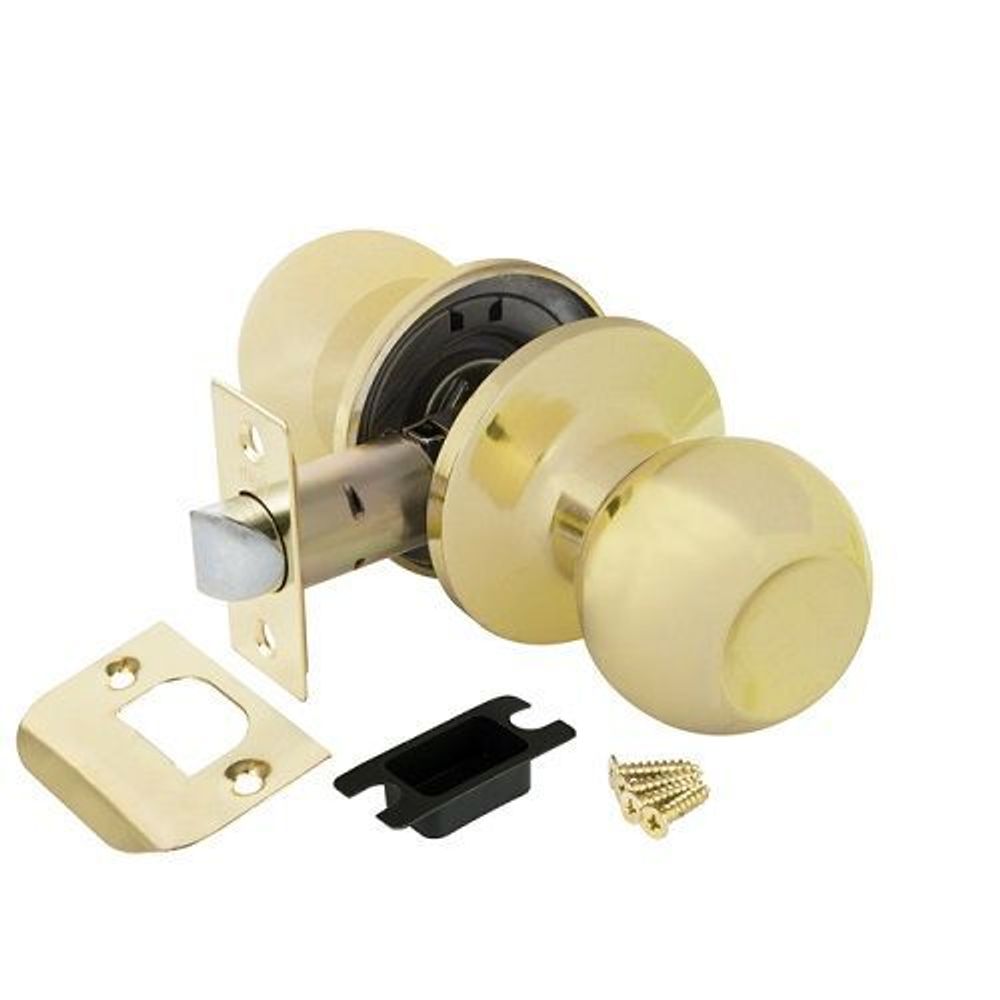 Ручка защелка PUNTO 6072 PB-P (без фик.) золото