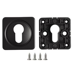 Накладка под цилиндр FUARO ESC-62 MSC BL-24 черный /49741/ (1шт.)