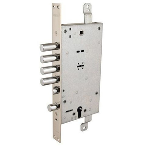 Замок врезной двухсистемный MOTTURA 54.797 S (левый), ключ 40 мм /1802/