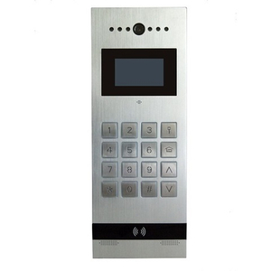 Вызывная видеопанель TANTOS TS-VPS-MF lux WG встроенный считыватель Mifare и выходом Wiegand-26