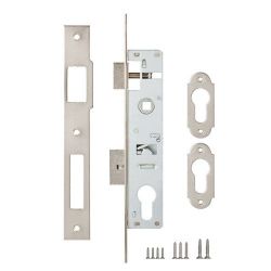 Корпус замка KALE KILIT 153 (35мм) w/b никель /10393/