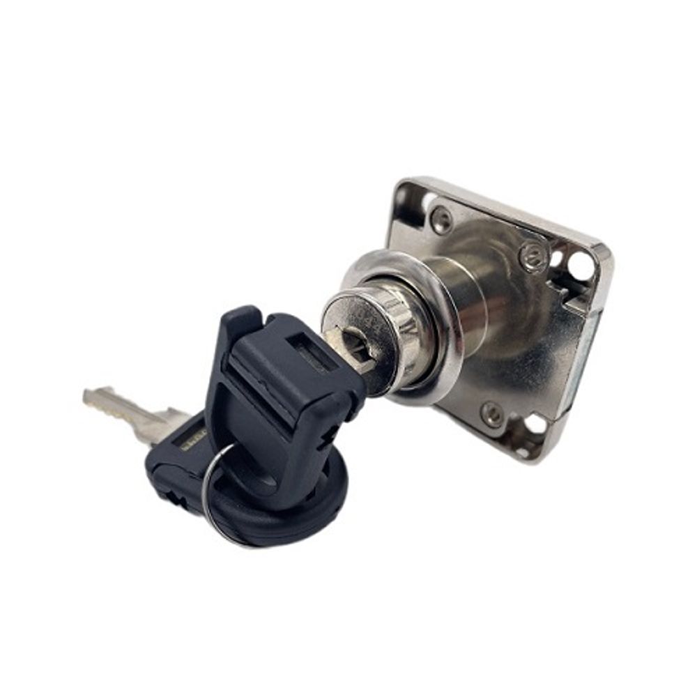 Замок мебельный 138-22 хром мастер система