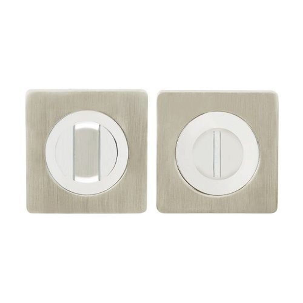 Ручка поворотная AJAX BK6 JK SN/CP-3 мат.никель/хром /41383/