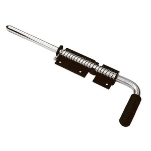 Задвижка гаражная ЗГ-500 П черный х 12