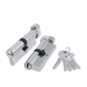 Цилиндровый механизм с вертушкой FUARO 200 ZM 120 (55+10+55) CP хром 5 кл. /42733/