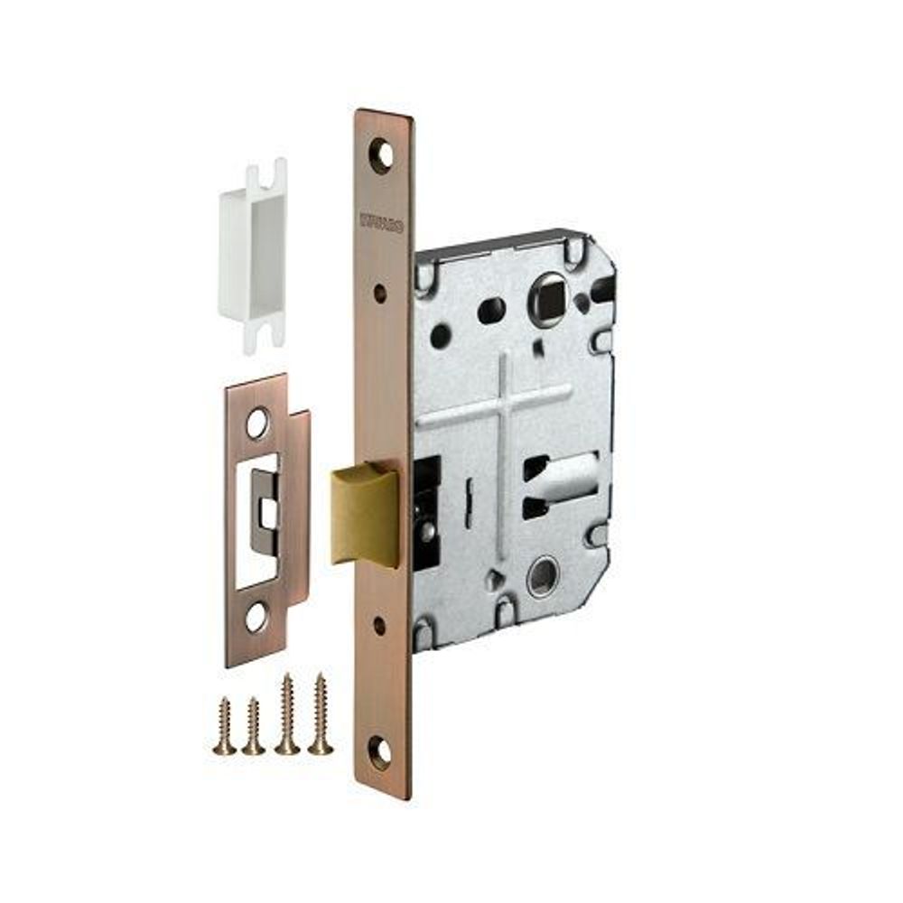 Защелка врезная FUARO P72-50 AC медь /33599/