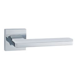 Ручка раздельная ABRISS R50.122 CP/WH хром/белый