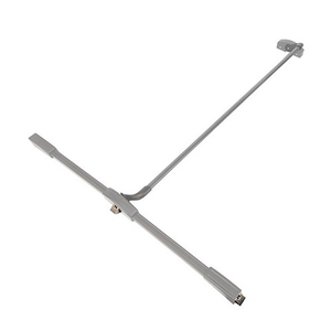 Ручка-штанга нажимная с тягами APECS PB-1800D-Panic SL серебро