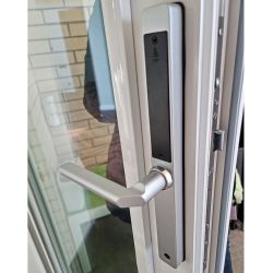 Биометрический Смарт-замок Badodo Security A+8530 серебро с приложением Ttlock