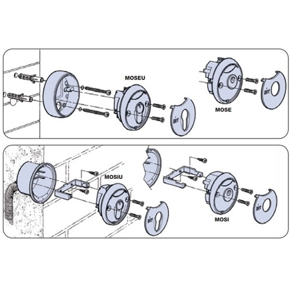 Замковый выключатель Nice Mose
