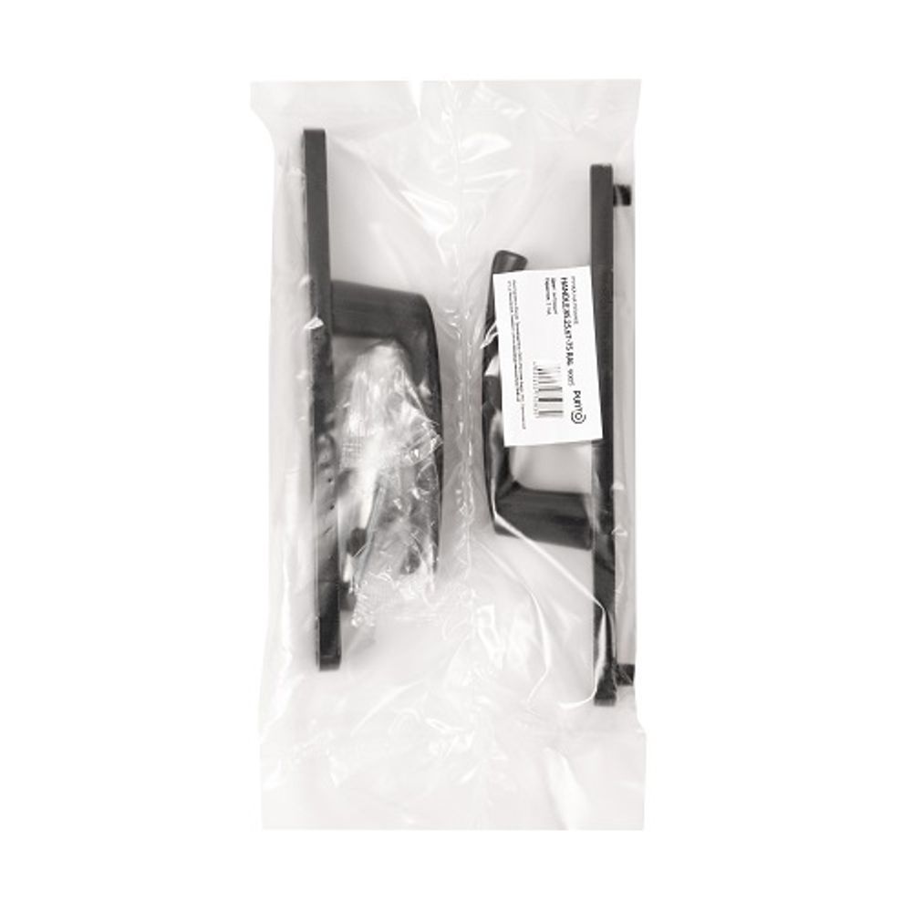 Ручка на планке PUNTO HANDLE.85.25.67-75 RAL 9005 черный /60799/