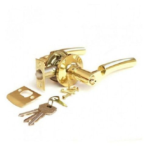 Защелка APECS 8083-01 (кл./фик.) G золото