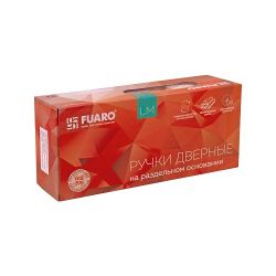 Ручка раздельная FUARO TWIST LM/Z GR-23 графит /45805/