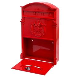 Ящик почтовый АЛЛЮР №4010 красный