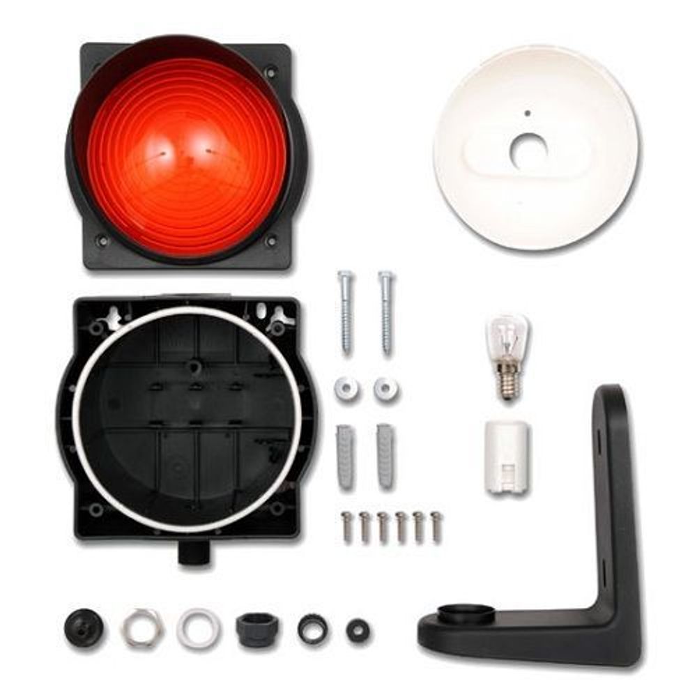 Лампа сигнальная красная 104646