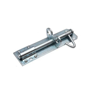 Задвижка накладная Скобис ЗТ-150 цинк белый /39325/