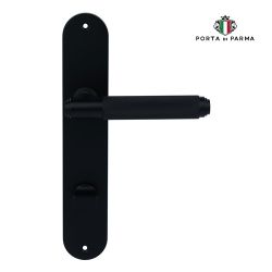 Ручка на планке PORTA DI PARMA Exa Zig WC BL черный