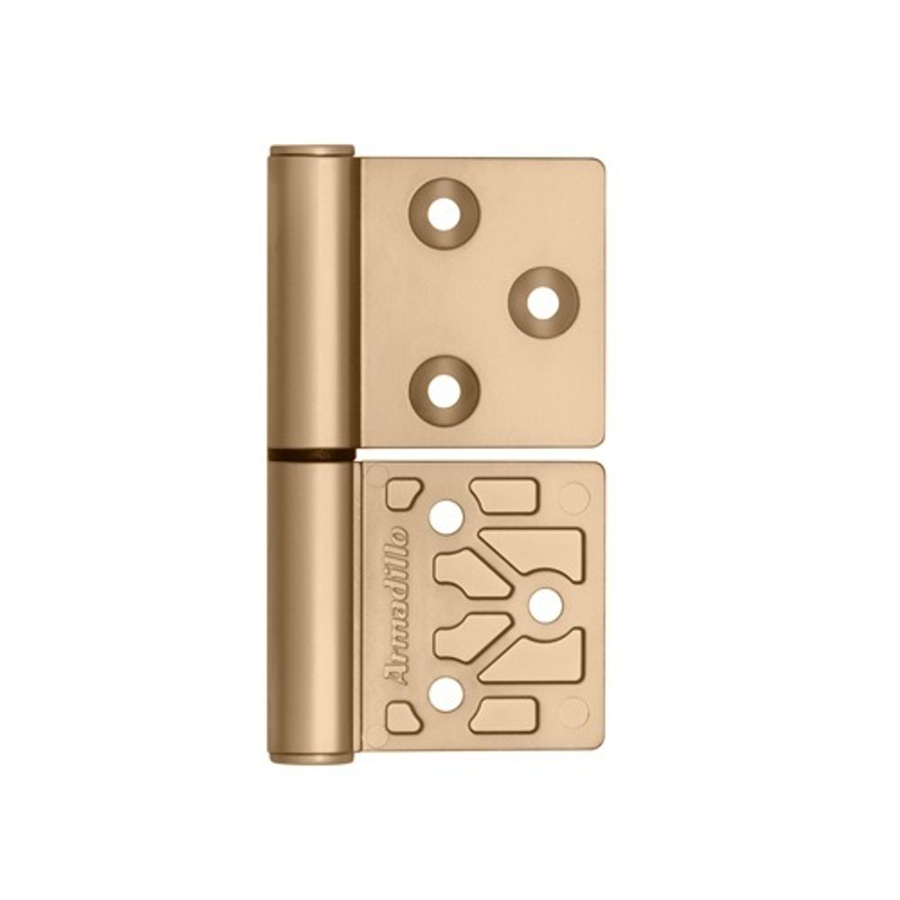 Петля универсальная флажковая ARMADILLO IN3800UR-FSG флор. золото /57535/