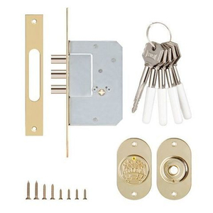 Замок врезной KALE KILIT 189/3MF (45мм) латунь 5кл. /1098/