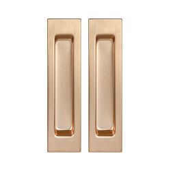 Ручки для раздвижных дверей PUNTO Soft LINE SLQ-010 SSG сатин.золото /61871/