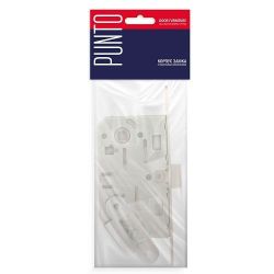 Корпус замка PUNTO PL85-50 WH белый /43307/