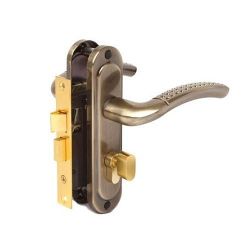 Замок врезной AVERS 0827/60-C AB бронза