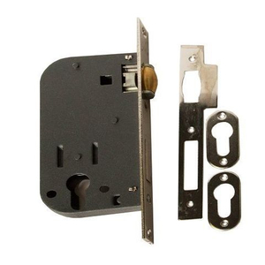 Замок врезной APECS 30-R CR хром