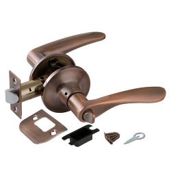 Ручка защелка PUNTO 6020 AC-B (фик.) медь /34631/