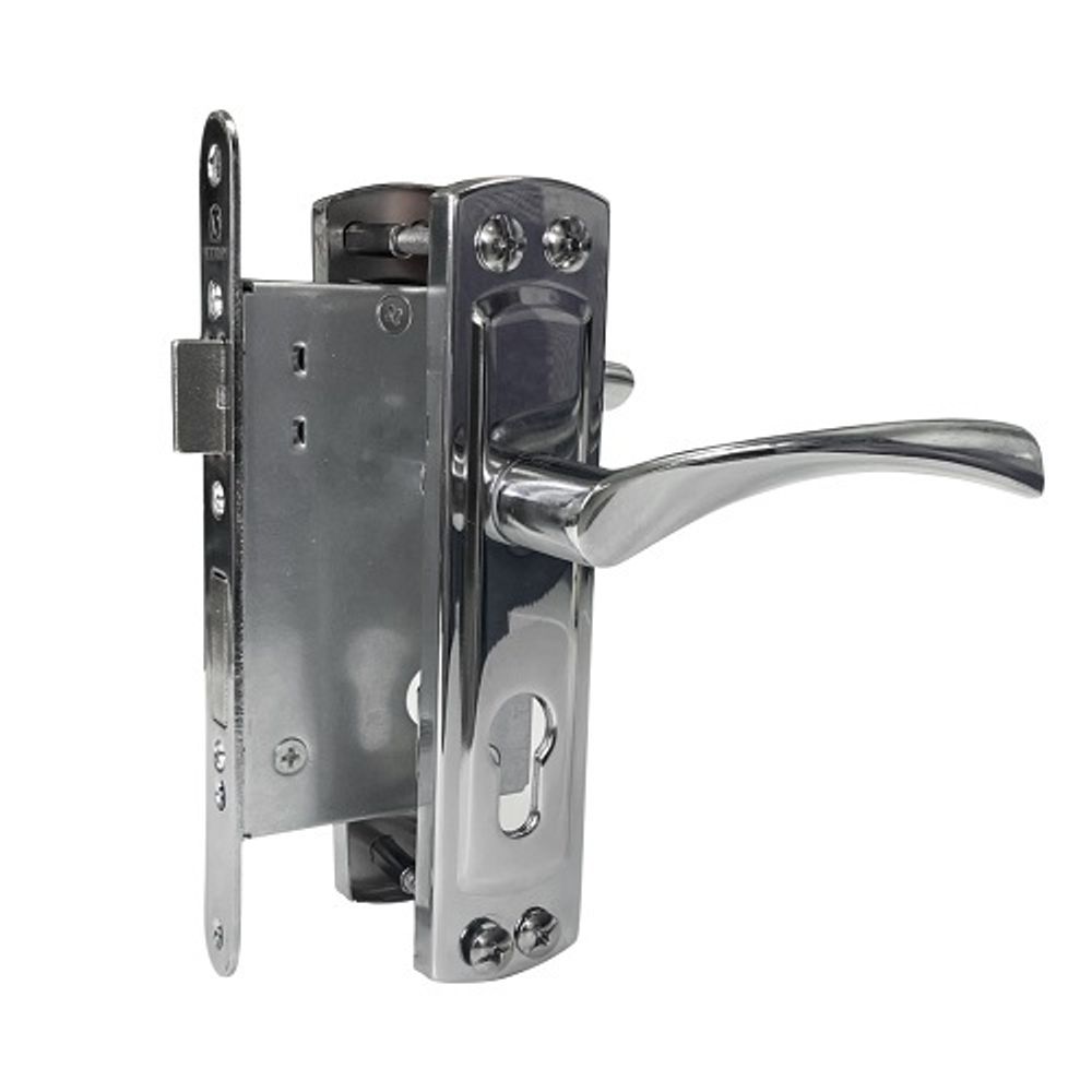 Замок врезной VETTORE 5523-4 CP хром