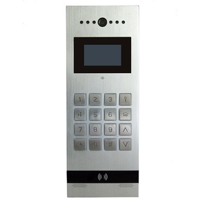 Вызывная видеопанель TANTOS TS-VPS-EM lux WG встроенный считыватель EM-Marine и выходом Wiegand-26