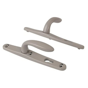 Нажимной гарнитур STUBLINA 1026.00.315 Е=85 мм серый (RAL 9006)