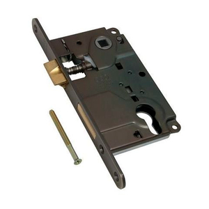 Замок межкомнатный под цилиндр AGB CENTRO B01025.50.12 (антич.бронза) /18797/