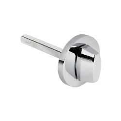 Ручка поворотная FUARO BKW8x75 RLR CP-8