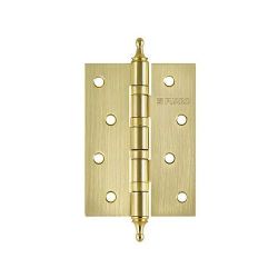 Петля дверная универсальная FUARO 4BB/A/BL 100x75x2,5 SB мат.золото /30973/ (1 шт)